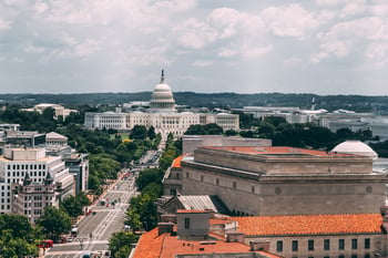 view of Washington, D.C. capitol building
